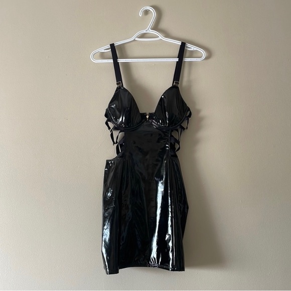 La Senza PVC black mini dress - Picture 1 of 4